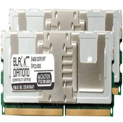 8GB 2X4GB Memory RAM for HP ProLiant Series DL380 G5, ML150 G3, DL140 G3, BL20P G4 Server Blade, BL460c G5 240pin PC2-5300 667MHz DDR2 FBDIMM Memory Module Upgrade
