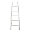 Creative Co-Op Decorative Painted Wood Blanket Ladder, White view 2