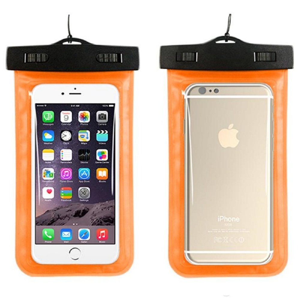 Eagle Peak's Dry Bag/Universal Waterproof Case/ 2 Pack/Phone Pouch Dry Bag for iPhone X/8/8plus/7/7plus/6s/6/6s Plus Samsung Galaxy s8/s7 LG V20 Google Pixel HTC10 (Green)