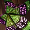 Hometown Evolution, Inc. Honeycomb Bright Green Paper Star Lantern with 12 Foot Power Cord Included view 4