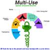 Ashman 16 Inch Spiral Ground Anchor Green Color - Ideal for Securing Animals, Tents, Canopies, Sheds, Car Ports, Swing Sets (1 Pack) view 2