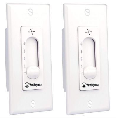 Westinghouse 7787200 Ceiling Fan Wall Control - 2 Pack