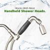 High Sierra - All Metal Lead-Free Handheld Shower Head Holder. Polished Chrome Finish view 2