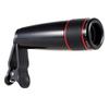 12X Zoom Phone Universal Telephoto Camera Lens with Clip Phone Lens Black view 3