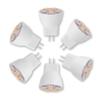 MR8 Light Bulb LED Replacement for Mini Halogen Recessed Lamps 12 Volt 1" Diameter GU4 RV Boat Camper Yacht Train Motor Home Interior Tiny House Ship Van Truck Sprinter Lighting - Warm White - 6 Pack view 3