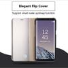 Galaxy S8 Case,Shinetop Smart Clear View Window Electroplate Plating Stand PC Mirror Flip Folio Case Cover Ultra Slim Thin Full Body Protective Case for Samsung Galaxy S8 (2017) with Kickstand-Black view 3