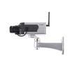 Motion Detection Led Flashing Dummy Camera Imitation CCTV Movement Function Scaring Monitor IR Led Flash Move Fake Gun view 1