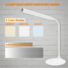 DAC LED Desk Lamp, Eye Care Table Lamp, 360 Degree Flexible Gooseneck, Continuously Dimmable, 3 Color Modes, Touch-Sensitive Control Panel, 40-Minute Auto Shut-Off Timer, White, 6W view 2