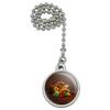 Cornucopia Thanksgiving Holiday Autumn Fall Ceiling Fan and Light Pull view 1