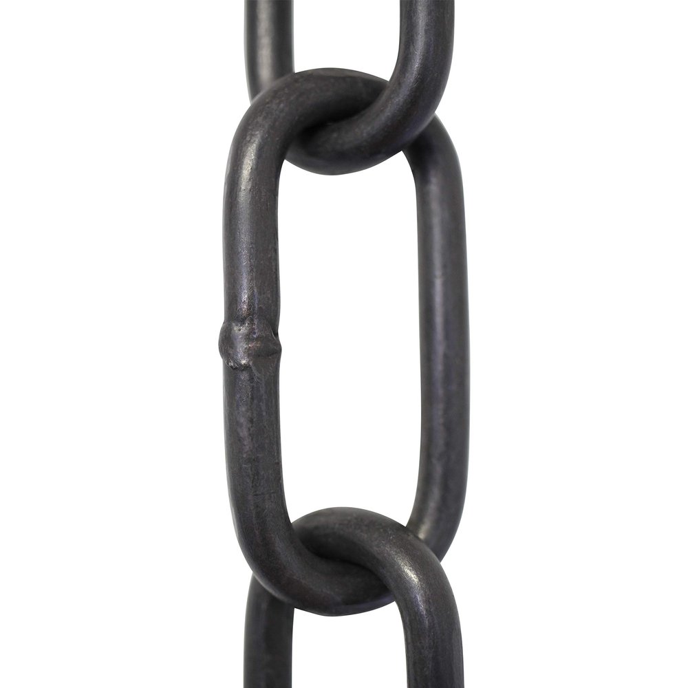 RCH Hardware CH-23W-OBB Brass Chandelier Chain, Oil Bronzed Black (1 Foot)