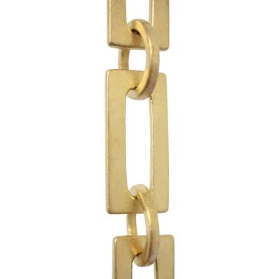 RCH Hardware CH-12-AD Brass Chandelier Chain, Acid Dipped (1 Foot)