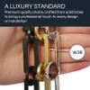 RCH Hardware CH-12-AD Brass Chandelier Chain, Acid Dipped (1 Foot) view 3