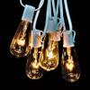 Vintage Edison Outdoor String Lights (ST40 Clear - White Wire, 50 ft) view 4