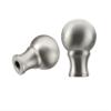 Aspen Creative 24018-22 Steel Lamp Finial in Brushed Nickel Finish, 1 3/8" (2 Pack) view 1