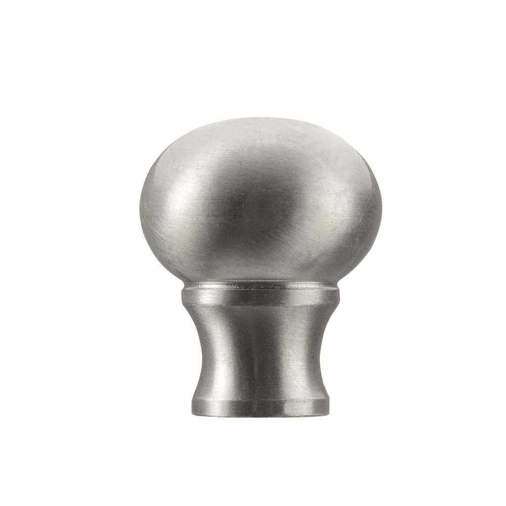 Aspen Creative 24018-21 Steel Lamp Finial in Brushed Nickel Finish, 1 3/8" (1 Pack)