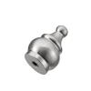 Aspen Creative 24017-21 Steel Lamp Finial in Brushed Nickel Finish, 1-1/2" Tall (1 Pack) view 2