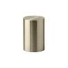 Aspen Creative 24019-11, 1 Pack Steel Lamp Finial in Brass Plated Finish, 1 1/4" Tall view 1