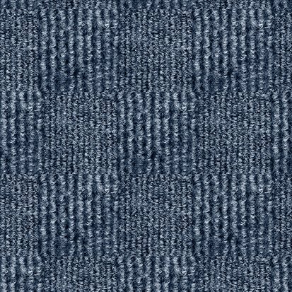 60 sq.ft. Do-It-Yourself Installation Peel-and-Stick Carpet Tiles - Crochet Style (24"x24" Set of 15) Many Colors Available. (Denim)
