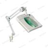 BoliOptics Glass Lens LED Magnifying Lamp, 3 Diopter, 1.75X, 7x6 inch, Hands Free Adjustable Arm with Clamp for Professionals, Repair, Reading, Crafts, White view 2