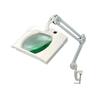 BoliOptics (Glass Lens) LED Magnifying Lamp, 5 Diopter 2.25X, 7x6 inch, Hands Free Adjustable Arm with Clamp for Professionals, Repair, Reading, Crafts, White view 1