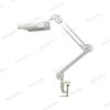 BoliOptics (Glass Lens) LED Magnifying Lamp, 5 Diopter 2.25X, 7x6 inch, Hands Free Adjustable Arm with Clamp for Professionals, Repair, Reading, Crafts, White view 3
