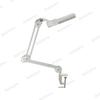 BoliOptics (Glass Lens) LED Magnifying Lamp, 5 Diopter 2.25X, 7x6 inch, Hands Free Adjustable Arm with Clamp for Professionals, Repair, Reading, Crafts, White view 4