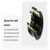 Barrow G1/4" Male to Female Extender Fitting, 45 Degree Rotary, Gold, 4-pack view 4