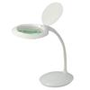 (Glass Lens) Professional LED Magnifying Lamp, Desktop Lamp (3 Diopter, 1.75X Magnification) Flexible Metal Gooseneck, Dimmable, 4 Adjustable Brightness Levels, Daylight Bright, BoliOptics MG16201111 view 1