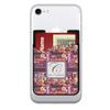 YouCustomizeIt Personalized Abstract Music 2-in-1 Cell Phone Credit Card Holder & Screen Cleaner view 1