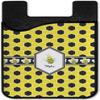 YouCustomizeIt Personalized Honeycomb 2-in-1 Cell Phone Credit Card Holder & Screen Cleaner view 2