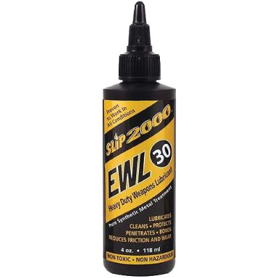 Slip 2000 EWL30, 100% Pure Synthetic CLP, For High Heat Environments Like Suppressed or High Round Counts, Reduces Friction, 4 oz