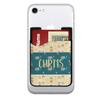 Personalized Animal Friend Birthday 2-in-1 Cell Phone Credit Card Holder & Screen Cleaner view 1