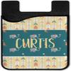 Personalized Animal Friend Birthday 2-in-1 Cell Phone Credit Card Holder & Screen Cleaner view 2