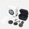 ToPaul 2-in-1 Professional Camera Lens Kit with 0.45x Super Wide Angle Lens + 15x Macro Lens, Clip-On Cell Phone Lens for iPhone 8, 7 Plus, 7, 6s Plus, 6s, 5s, 5, SE & Most Android Smartphone, Black view 2