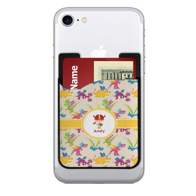 Personalized Dragons 2-in-1 Cell Phone Credit Card Holder & Screen Cleaner