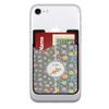 YouCustomizeIt Personalized Space Explorer 2-in-1 Cell Phone Credit Card Holder & Screen Cleaner view 1