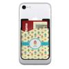 Personalized Robot 2-in-1 Cell Phone Credit Card Holder & Screen Cleaner view 1