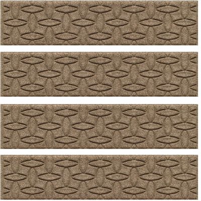 WaterHog Ellipse Indoor Outdoor Stair Treads, All-Weather Stair Runner