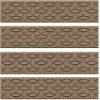 WaterHog Ellipse Indoor Outdoor Stair Treads, All-Weather Stair Runner view 1