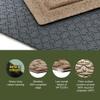 WaterHog Ellipse Indoor Outdoor Stair Treads, All-Weather Stair Runner view 3