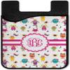 YouCustomizeIt Personalized Girly Monsters 2-in-1 Cell Phone Credit Card Holder & Screen Cleaner view 2