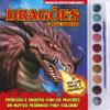 dragoes livro para pintar aquarela 10 cores view 1