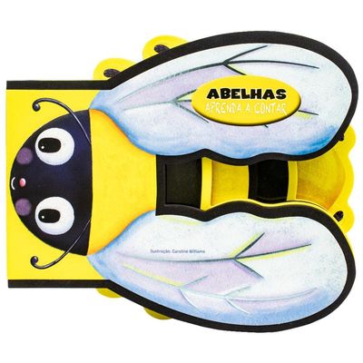 livro bichinhos em 3d abelha