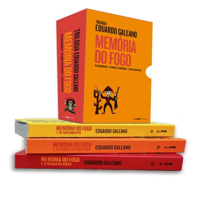 Caixa especial memoria do fogo - Trilogia (Em Portugues do Brasil)