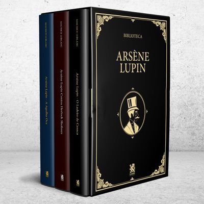 Biblioteca Arsne Lupin - Box com 3 Livros