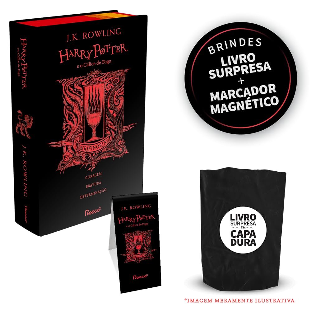 Harry Potter e o Clice de Fogo: HP Casas de Hogwarts: Grifinria (com brindes): 4