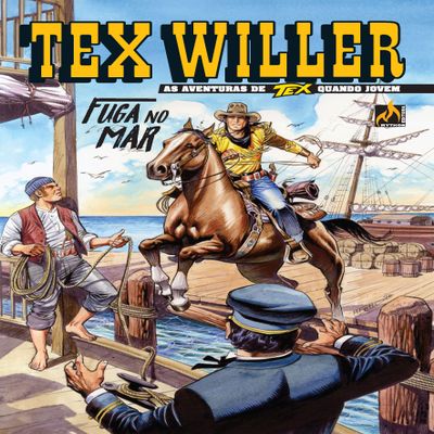 Tex Willer N 19: Fuga no mar