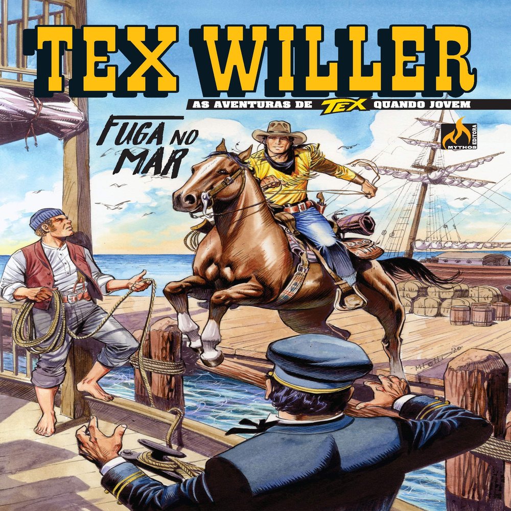 Tex Willer N 19: Fuga no mar