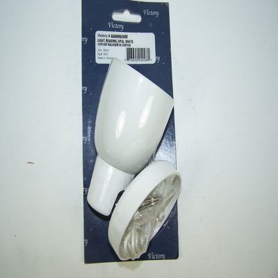 AA00926W Victory Reading Light Opal White 135-1157