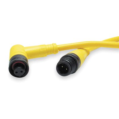 Cordset, 3 Pin, Plug, Male